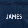 Product Thumbnail Navy Backpack Close Up