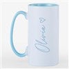 Product Thumbnail Blue Tall Skinny Mug