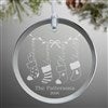 Product Thumbnail Glass Ornament Hanging 