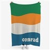 Product Thumbnail Green Orange Blue Blanket