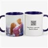 Product Thumbnail Blue Mug Front & Back View