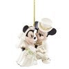Product Thumbnail Minnies Dream Wedding Ornament Handing