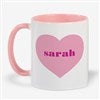 Product Thumbnail Pink Handle Mug