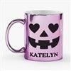 Product Thumbnail Pumpkin Face in Metallic Purple
