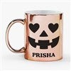 Product Thumbnail Pumpkin Face in Metallic Rose