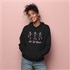 Product Thumbnail Black Hoodie on Model