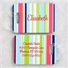 alt='Sassy Stripe Luggage Tag Set'