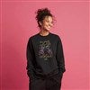 Product Thumbnail Model Wearing Black Crewneck