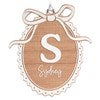 Product Thumbnail White Ornament With Name