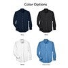 Pmall thumb Custom Devon & Jones Crown Collection® Broadcloth Woven Dress Shirt - White - 56593