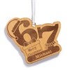 Product Thumbnail Natural Wood Ornament