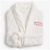 Product Thumbnail White Robe with Pink Thread