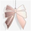 Product Thumbnail Rose Gold Bow Ornament