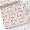 Product Thumbnail Personalized Wrapping Paper in Tan