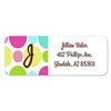 alt='Crazy For Polka Dots Return Address Labels'
