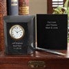 alt='Groomsman Personalized Marble Clock'