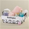 Product Thumbnail Black Metal Basket with White Liner