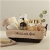 Product Thumbnail Mahogany Basket with Tan Liner