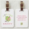 alt='Golf Chick Personalized Ladies Bag Tag'