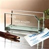 Pmall thumb Personalized Logo Glass Business Card Holders - 8554