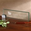 Pmall thumb Personalized Corporate Engraved Logo Glass Nameplates - 8555