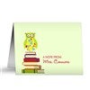 alt='Wise Owl Personalized Teacher Note Cards'