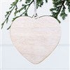 Product Thumbnail Blank Heart Wood Ornament