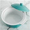Turquois Dish Open View