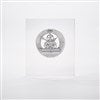 Pmall thumb Personalized Logo Crystal Skeleton Desk Clock  - 47141
