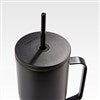 Pmall thumb Personal Logo Corkcicle 30oz Cold Cup with Handle- Black  - 47442