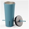 Pmall thumb Personal Logo Corkcicle 24oz Cold Cup with Straw- Teal  - 47441