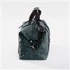 Pmall thumb Embroidered Logo Waxed Canvas Weekender Duffle Bag in Slate Blue - 51605