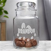 Personalized Easter Candy Jar - Ears To You - 10090