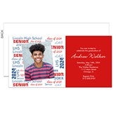 Personalized Photo Graduation Announcement Postcards - 10105