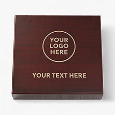 Personalized Corporate Engraved Logo Humidor  - 10123