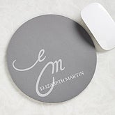 Personalized Mouse Pads for Her - My Monogram - 10171