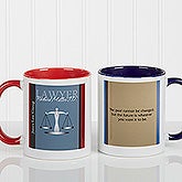 Personalized Coffee Mugs for Lawyers - Legal Inspirations - 10218