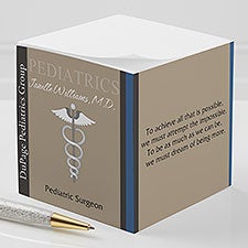 Personalized Note Pads for Doctors - Medical Professions - 10226