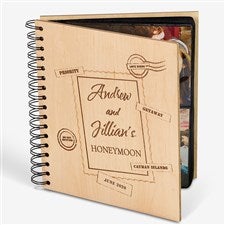Personalized Honeymoon Photo Albums - 10273
