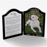 Personalized Pet Memorial Photo Plaque - Pets In Heaven - 10344