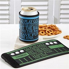 Personalized Drink Coolers - Go Play Golf - 10364