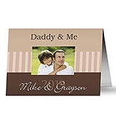 Personalized Photo Fathers Day Cards - Daddy  Me - 10374