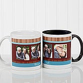 Personalized Photo Coffee Mugs for Men - Photo Message - 10381