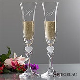 Personalized Champagne Flutes