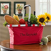 Personalized Collapsible Grocery Tote - 10401