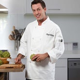 Personalized Chef's Jacket with Embroidered Name - 10492
