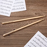 Personalized Drumsticks - Engraved - 10494