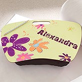 Personalized Girls Lap Desks - Flower Power - 10521