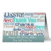 Personalized Greeting Cards - Many Thanks - 10587