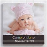 Personalized Baby Photo Canvas Prints - Little Memories - 10670